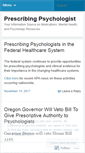 Mobile Screenshot of prescribingpsychologist.com